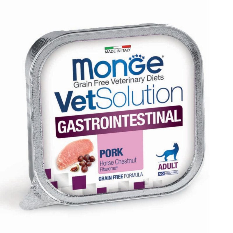 MONGE VETSOLUTION GASTROINTESTINAL MAIALE 100GR