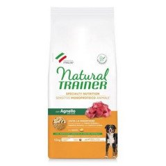 NATURAL TRAINER ADULT MEDIUM E MAXI CON AGNELLO E CEREALI