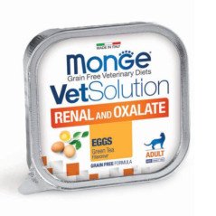 MONGE VETSOLUTION RENAL AND OXALATE UOVA 100GR