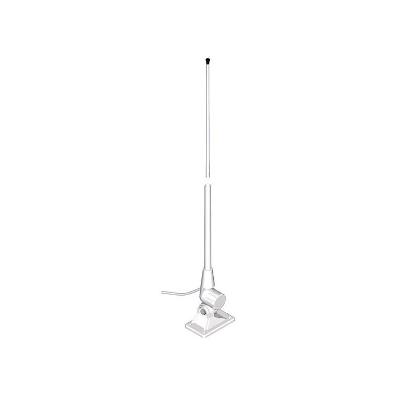 TREM ANTENNA VHF CON ATTACCO A SNODO A PARETE