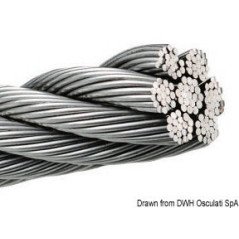 OSCULATI CAVO DA 1,5MM IN ACCIAIO INOX AISI 316 A 133 FILI