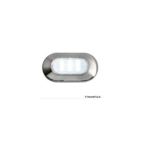 OSCULATI LUCE DI CORTESIA OVALE A 6 LED BIANCHI