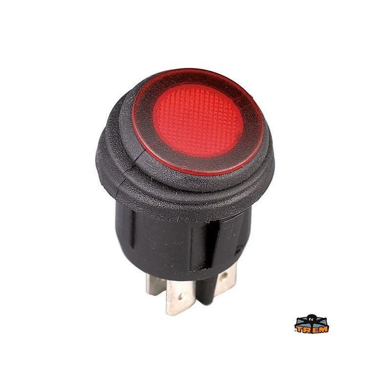 TREM PULSANTE IP65 CON LED