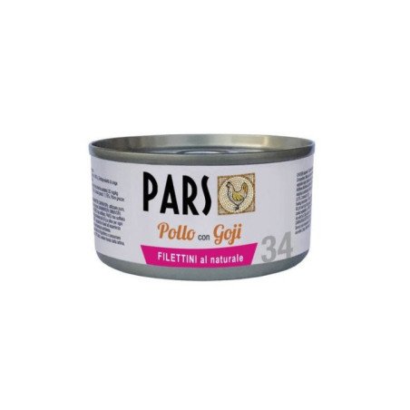 PARS UMIDO FILETTINI AL NATURALE POLLO CON GOJI 85GR