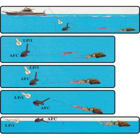 KRISTAL FISHING AFFONDATORI AFC-3  INVISIBLE