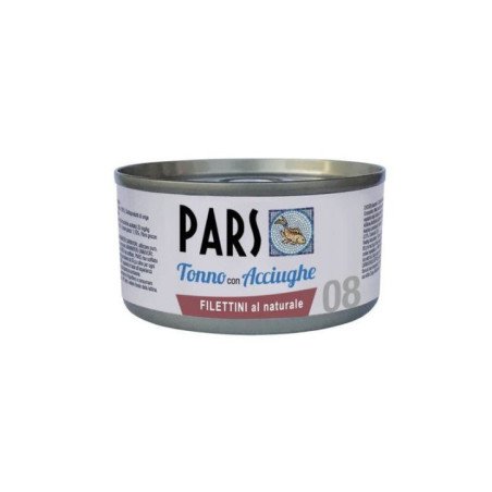 PARS UMIDO FILETTINI AL NATURALE TONNO CON ACCIUGHE 85GR