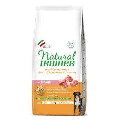 NATURAL TRAINER SENSITIVE ADULT MAXI CON MAIALE E CEREALI