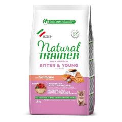 NATURAL KITTEN E YOUNG CON SALMONE