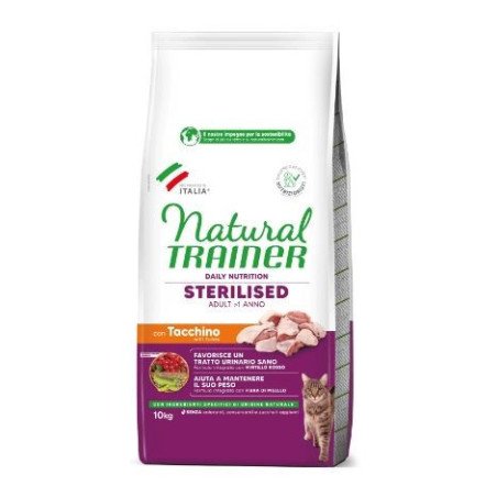 NATURAL TRAINER ADULT STERILISED CON TACCHINO