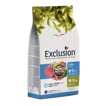 EXCLUSION MEDITERRANEO PUPPY SMALL TONNO