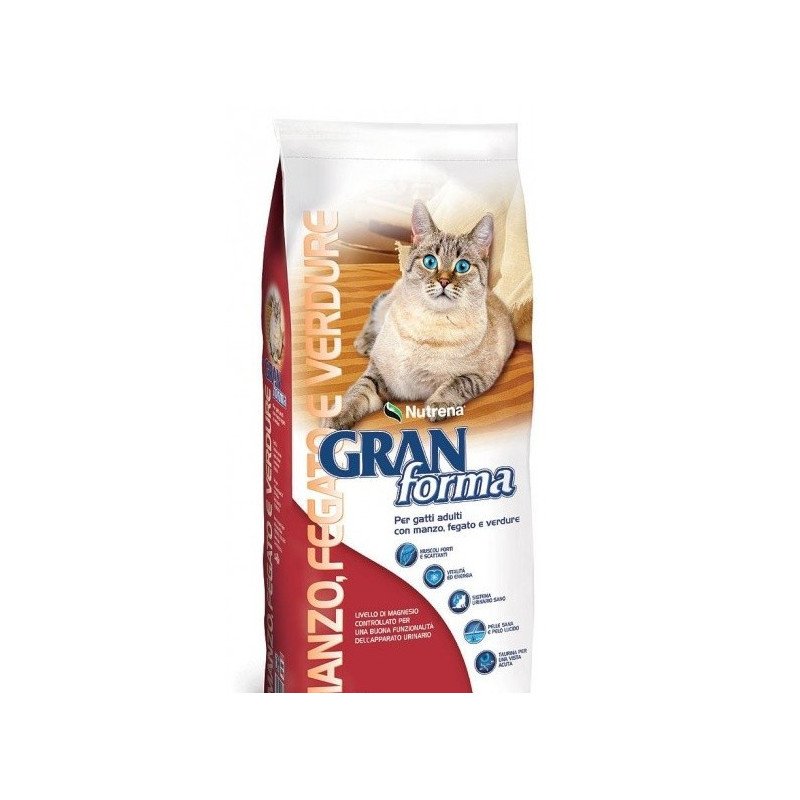 GRAN FORMA GATTO 2 KG MANZO FEGATO E VERDURE