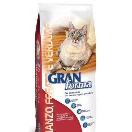 GRAN FORMA GATTO 2 KG MANZO FEGATO E VERDURE