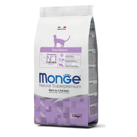 MONGE CROCCANTINI GATTO STERILIZZATO AL POLLO