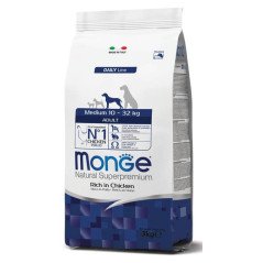 MONGE CROCCANTINI MEDIUM ADULT AL POLLO