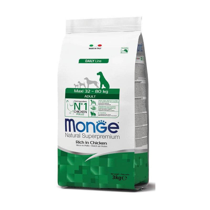 MONGE CROCCANTINI MAXI ADULT AL POLLO