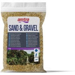 AMTRA SABBIA PER ACQUARI ROSELLA 2-4MM 2KG