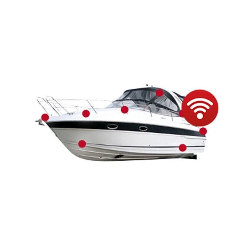 OCTOPUS BLACK SIRENA PER ALLARME SATELLITARE UNIVERSALE