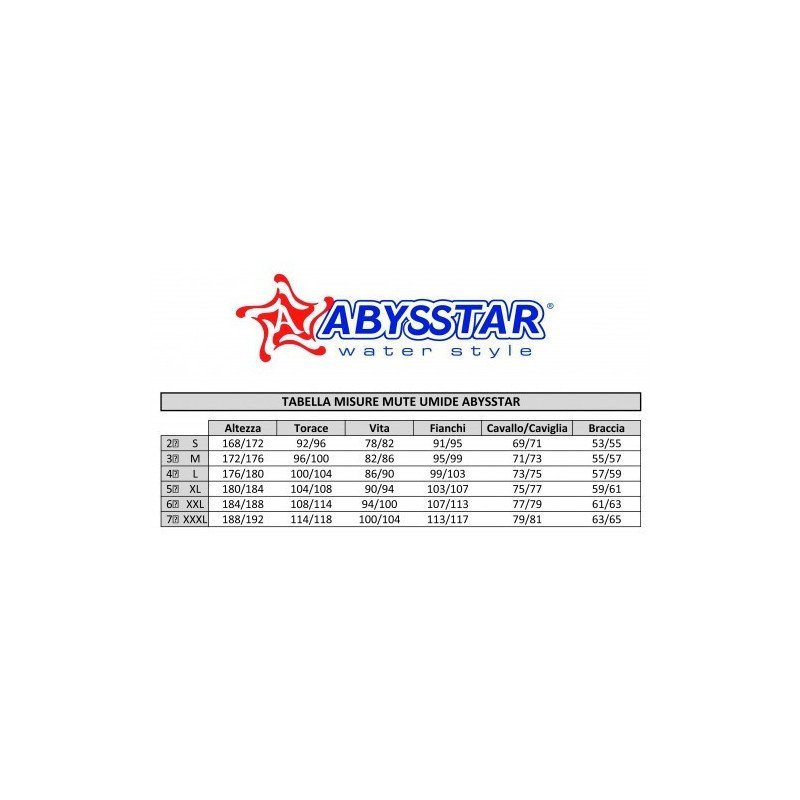 ABYSSTAR MUTA 5MM OCTO SKIN INTERNO SPACCATO MIMETICA