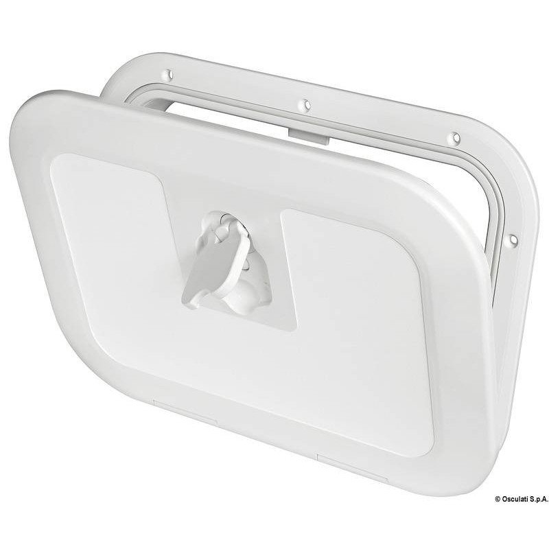 OSCULATI PORTELLO A FILO BIANCO 380X280MM