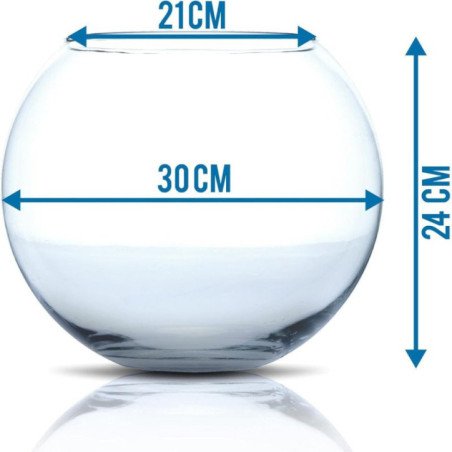 AMTRA WAVE CRYSTAL GLOBE BOCCE IN VETRO SOFFIATO