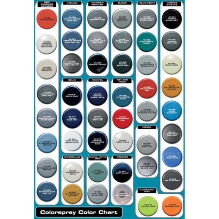 TK SPRAY VERNICE HONDA  PER FUORIBORDO GREY METALLIZZATO