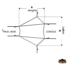 TREM TENDALINO AD ESTENSIONE PER T-TOP