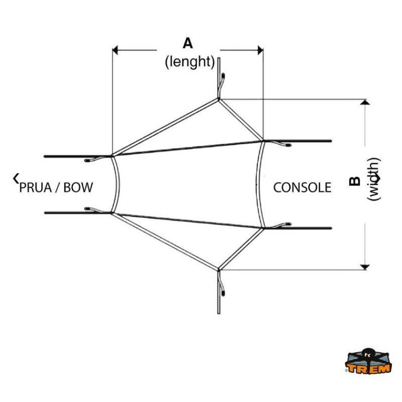 TREM TENDALINO AD ESTENSIONE PER T-TOP