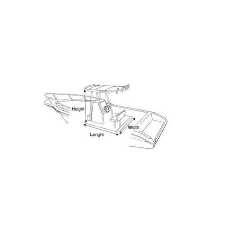 TREM TELO COPRI CONSOLE COVY T-TOP