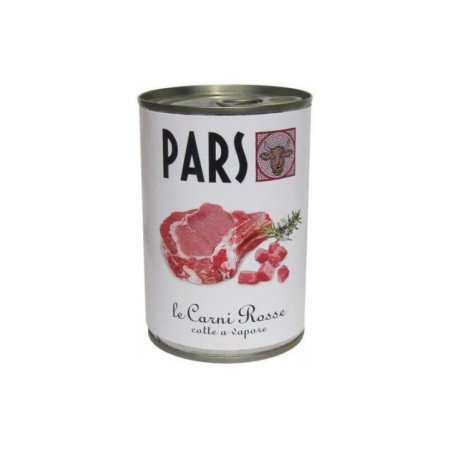 PARS LATTINE NATURALI CARNI ROSSE COTTE AL VAPORE 400GR
