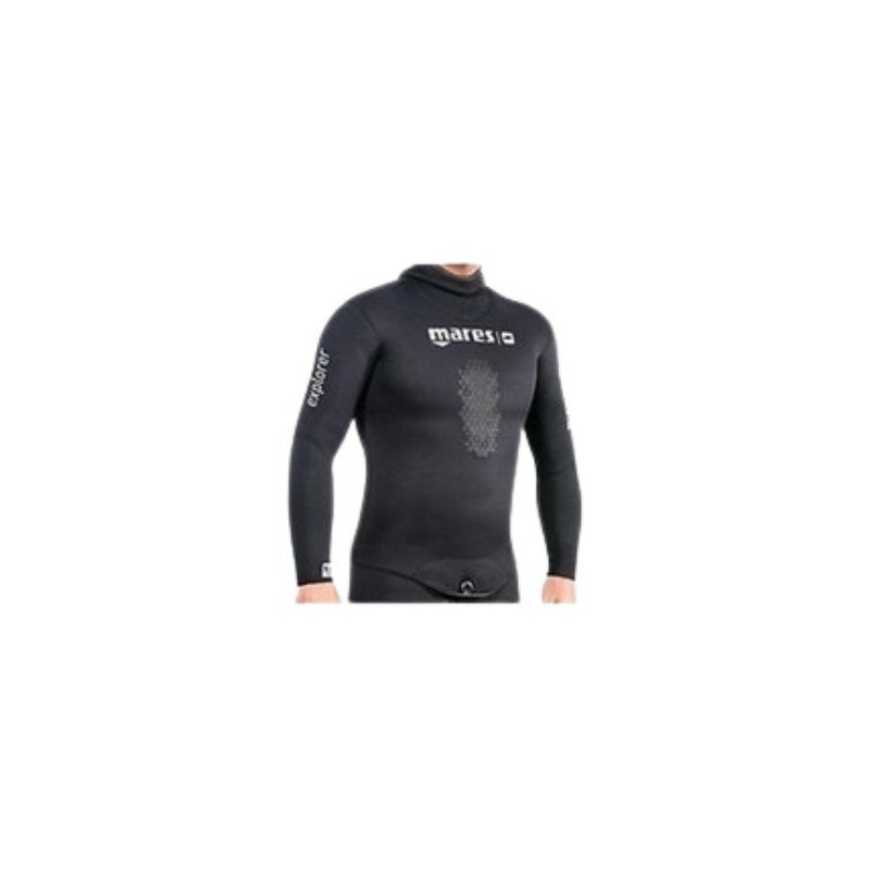 MARES GIACCA EXPLORER NERA 5MM LISCIO