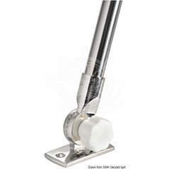 OSCULATI ASTA FANALE 360° ABBATTIBILE IN ACCIAIO