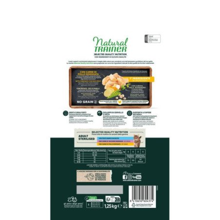 NATURAL TRAINER GATTO KITTEN POLLO DISOSSATO