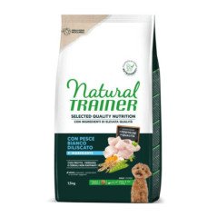NATURAL TRAINER ADULT MINI PESCE BIANCO DILISCATO