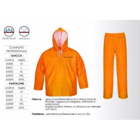 ABYSSTAR COMPLETO GIACCA E PANTALONE PROFESSIONALE