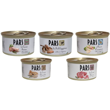 PARS LE CARNI PEZZETTI NATURALI UMIDO 85GR