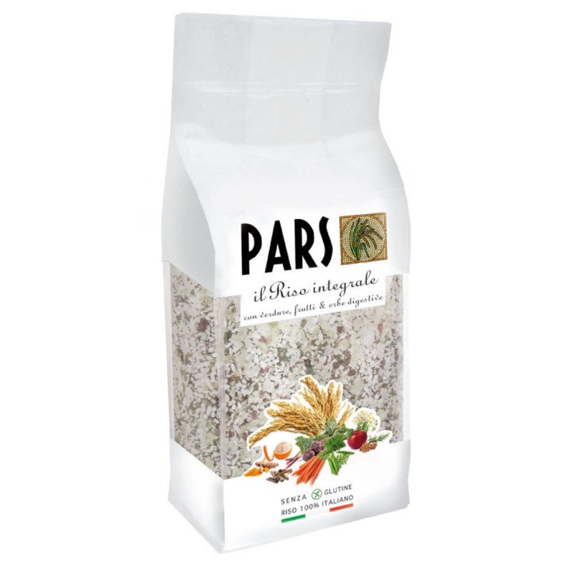 PARS RISO INTEGRALE CON FRUTTA VERDURE ED ERBE 1KG