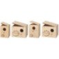 FERPLAST NIDO IN LEGNO SERIE ZG