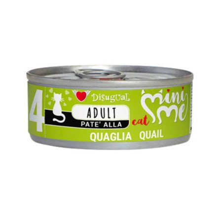 DISUGUAL GATTO LATTINA MINI ME ADULT PATE' QUAGLIA 85GR