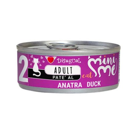 DISUGUAL GATTO LATTINA MINI ME ADULT PATE' ANATRA 85GR