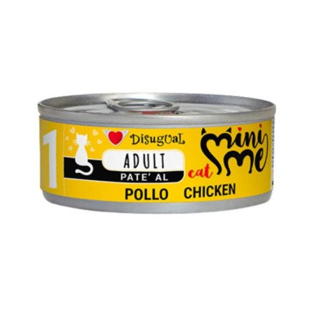DISUGUAL GATTO LATTINA MINI ME ADULT PATE' POLLO 85GR