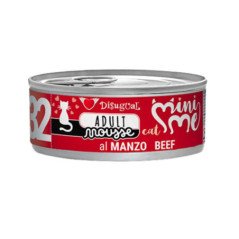 DISUGUAL GATTO LATTINA MINI ME ADULT MOUSSE MANZO 85GR