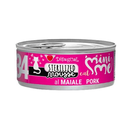 DISUGUAL GATTO LATTINA MINI ME ADULT MOUSSE SALMONE 85GR