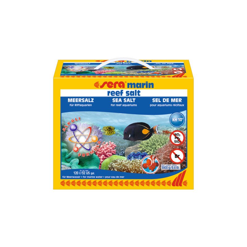 SERA MARIN SALE PER ACQUARI 3900GR 120 LITRI