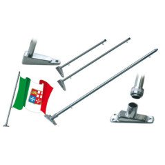 GFN ASTA PORTA BANDIERA IN OTTONE