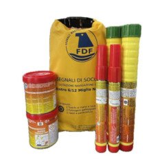 FDF DOTAZIONE DI SICUREZZA 6/12/50 MIGLIA IN CUSTODIA STAGNA