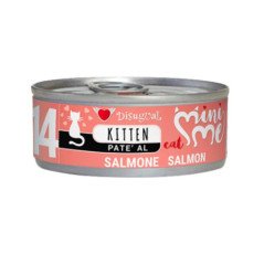 DISUGUAL GATTO LATTINA MINI ME KITTEN PATE' AL SALMONE 85GR