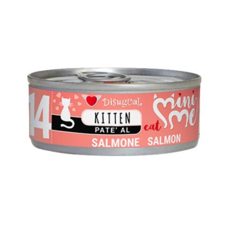 DISUGUAL GATTO LATTINA MINI ME KITTEN PATE' AL SALMONE 85GR