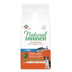 NATURAL TRAINER MEDIUM ADULT CON TONNO E RISO