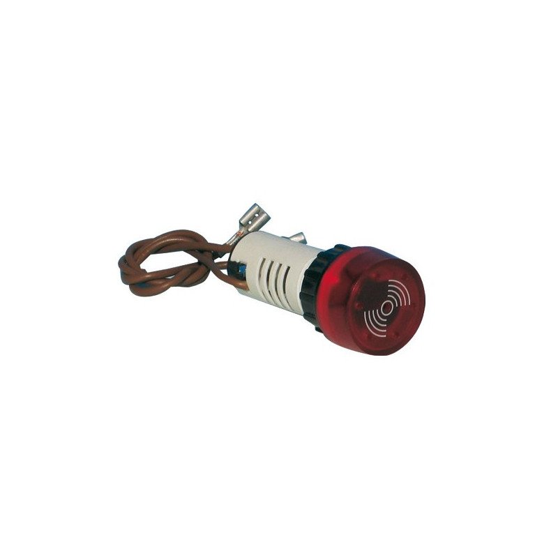 SEGNALATORE ACUSTICO VISIVO 12/24V