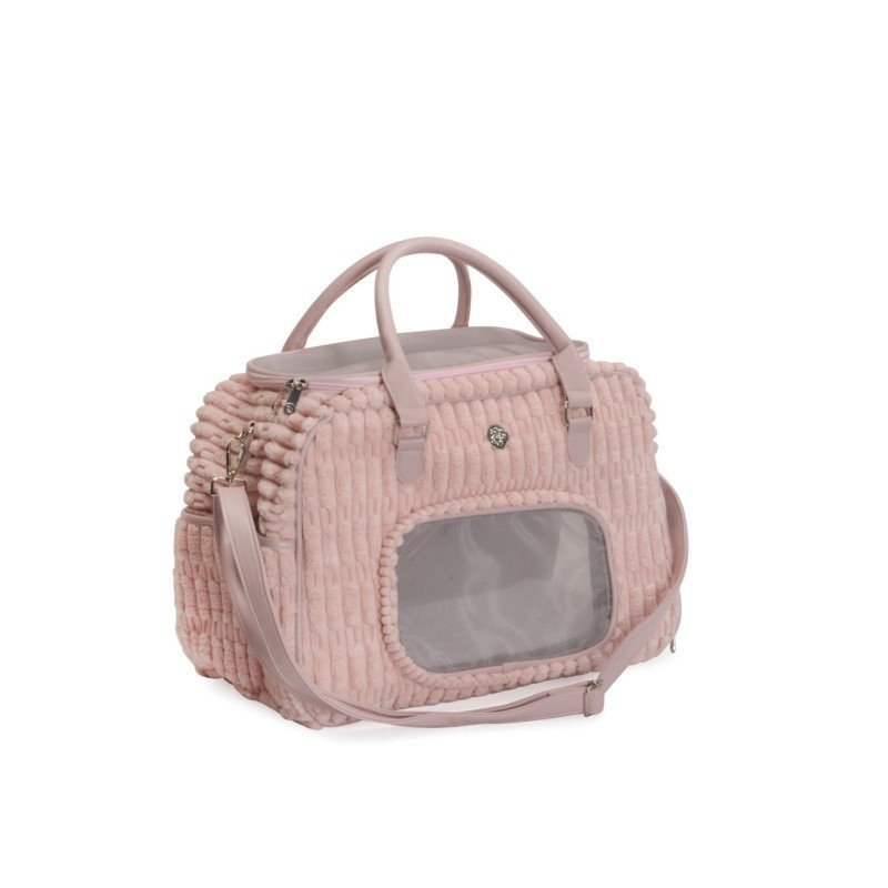 CAMON BORSA TRASPORTINO ROSA CON MANIGLIE